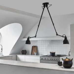 DCW Editions Gras 302 Double Ceiling Light - Conic Black 302DOUBLEBL by DCW Editions, a Lighting for sale on Style Sourcebook