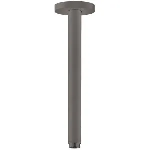 Hansgrohe 30cm Ceiling Connector - Brushed Black Chrome 27389340 by Hansgrohe, a Showers for sale on Style Sourcebook