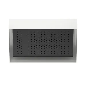 Fantini Acquafit Multi-Function Ceiling Shower with Frame - Matte Black 7913K022 by Fantini, a Showers for sale on Style Sourcebook