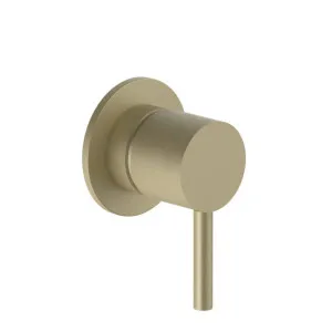 Fantini Nostromo Wall Mixer - Matte British Gold PVD 50P6E863B-4400M063A by Fantini, a Showers for sale on Style Sourcebook
