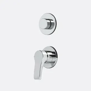 Fantini Lissoni Wall Mixer & Diverter - Chrome 3629003701 by Fantini, a Showers for sale on Style Sourcebook
