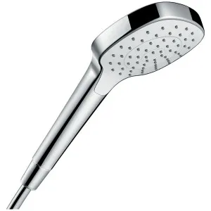 Hansgrohe Croma E 110 1jet Hand Shower - White Chrome 26815400 by Hansgrohe, a Showers for sale on Style Sourcebook