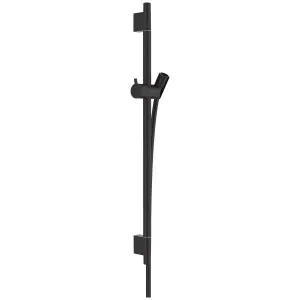 Hansgrohe 65cm Unica Shower Bar S Puro with Isiflex Shower Hose - Matte Black 28632670 by Hansgrohe, a Showers for sale on Style Sourcebook