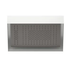 Fantini Acquafit Multi-Function Ceiling Shower with Frame - Matte Gun Metal PVD 79P5K022 by Fantini, a Showers for sale on Style Sourcebook