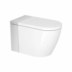 Duravit SensoWash i PLUS Floor Mounted Pan with Intergrated Flushing System D810000X-P by Duravit, a Toilets & Bidets for sale on Style Sourcebook