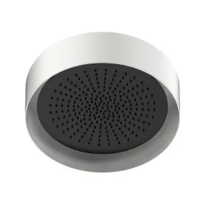 Fantini Acquafit Round Ceiling Shower with Frame & Dream Light - Matte Black 7913K061 by Fantini, a Showers for sale on Style Sourcebook