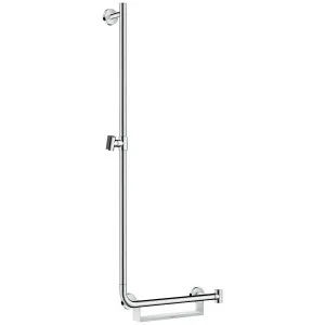 Hansgrohe Unica 110cm Shower Bar Comfort Left - Chrome 26403400 by Hansgrohe, a Showers for sale on Style Sourcebook