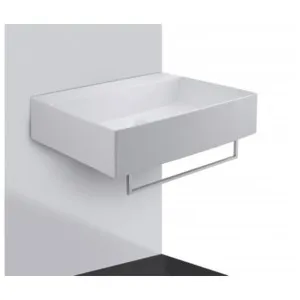 Studio Bagno Shard 50 Towel Rail Basin - Chrome SRC50 by Studio Bagno, a Bathroom Accessories for sale on Style Sourcebook
