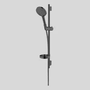 Hansgrohe Raindance Select S120 Classic Rail Hand Shower Black Brushed Chrome - 325304 by Hansgrohe, a Showers for sale on Style Sourcebook