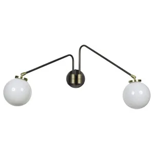 CTO Lighting Array Opal Twin Wall - Bronze ARRWA2BZGO by CTO Lighting, a Lighting for sale on Style Sourcebook