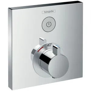 Hansgrohe ShowerSelect Thermostat for 1 Function - Chrome 15762003 by Hansgrohe, a Showers for sale on Style Sourcebook