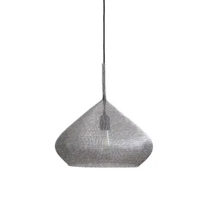 Atmosphere DAilleurs Kute Pendants 301 Pendant Shade Steel Silver - 301STEELSI by Atmosphere DAilleurs, a Lighting for sale on Style Sourcebook