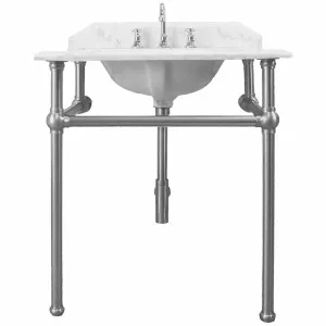 Turner Hastings Mayer 75 Chrome Stand with Basin Three Tap Holes MA750WS-3TH by Turner Hastings, a Vanities for sale on Style Sourcebook