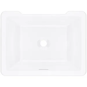 Victoria + Albert Laceno 52 Undermount Basin Basin - Gloss White UBLAC52IO by Victoria + Albert, a Basins for sale on Style Sourcebook