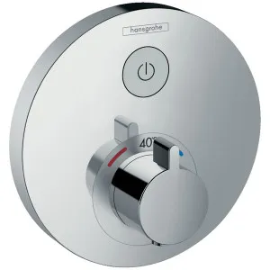 Hansgrohe ShowerSelect S Thermostat for 1 Function - Chrome 15744003 by Hansgrohe, a Showers for sale on Style Sourcebook