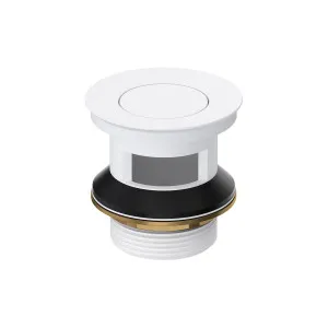 Victoria + Albert Universal Bath Waste Kit - Matte White K-15-MW by Victoria + Albert, a Traps & Wastes for sale on Style Sourcebook