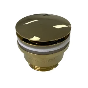 Victoria + Albert Kit 25 Basin Waste - Polished Brass K25PB by Victoria + Albert, a Traps & Wastes for sale on Style Sourcebook