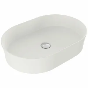 Turner Hastings Fino 55 x 38 Fine Fireclay Above Counter Basin Matte White FI5491CTB-MW by Turner Hastings, a Basins for sale on Style Sourcebook