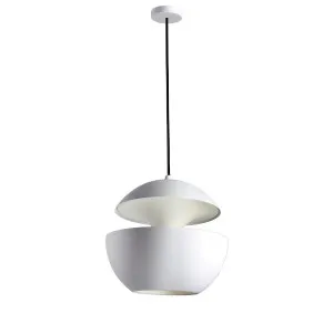 DCW Editions Here Comes The Sun 250 Pendant Light - White HCS250WHWH by DCW Editions, a Lighting for sale on Style Sourcebook