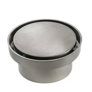 Rogerseller Round Floor Waste - Brushed Nickel 3806001107 by Rogerseller, a Traps & Wastes for sale on Style Sourcebook