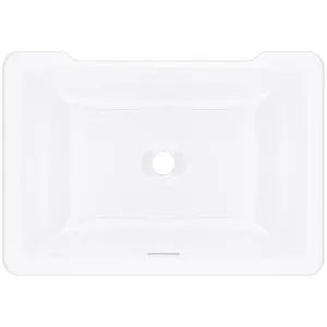 Victoria + Albert Laceno 57 Undermount Basin Basin - Gloss White UBLAC57IO by Victoria + Albert, a Basins for sale on Style Sourcebook