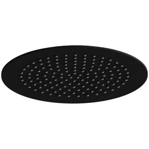 Rogerseller Pinch Round Ceiling Shower Matte Black 3506004211 by Rogerseller, a Showers for sale on Style Sourcebook