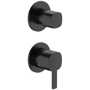 Fantini Lame Wall Diverter Mixer - Matte Black 2413M481B-4400M585A by Fantini, a Showers for sale on Style Sourcebook