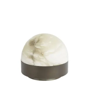 CTO Lighting Lucid 200 Table - Alabaster and Bronze LUCTA2HABZ by CTO Lighting, a Lighting for sale on Style Sourcebook