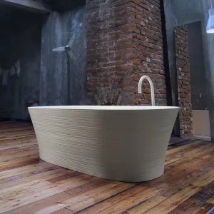 Falper Handmade 1700 Freestanding Bath - Matte White 652340 by Falper, a Bathtubs for sale on Style Sourcebook
