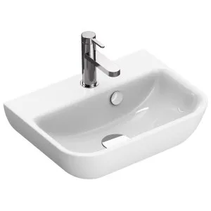 Catalano Sfera 45 Wall Hung Basin with 1 Tap Hole - Gloss White 145BSF00-Z3442 by Catalano, a Basins for sale on Style Sourcebook