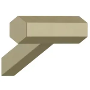 Fantini Venezia Robe Hook - Matte British Gold 94P67808 by Fantini, a Bathroom Accessories for sale on Style Sourcebook