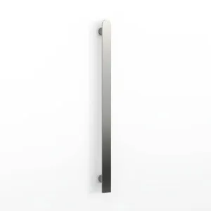 Rogerseller Eccentric Additional Vertical Heated Towel Rail - Brushed Nickel 3435005307-ADD by Rogerseller, a Towel Rails for sale on Style Sourcebook