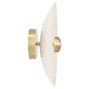 CTO Lighting Cielo Small Wall Light - Satin Brass CIECWSSBFG by CTO Lighting, a Lighting for sale on Style Sourcebook