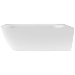 Victoria + Albert Lussari 1700 Corner Freestanding Bath Right Hand - Matte White LUSMNRHSMNO by Victoria + Albert, a Bathtubs for sale on Style Sourcebook