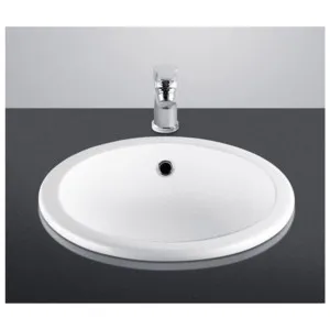 Studio Bagno Tris Bench Basin with No Tap Hole - Gloss White 62SB by Studio Bagno, a Basins for sale on Style Sourcebook