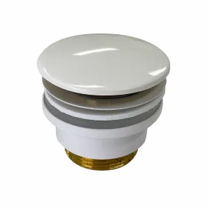 Victoria + Albert Pop Up Basin Waste White K-25-SW by Victoria + Albert, a Traps & Wastes for sale on Style Sourcebook