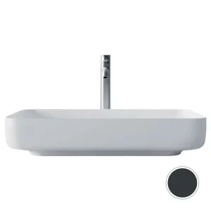 Studio Bagno Form Rectangle Bench Basin - Matte Black FRM60-MB FRM60MB by Studio Bagno, a Basins for sale on Style Sourcebook