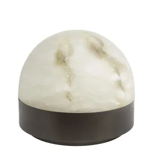 CTO Lighting Lucid 300 Table - Alabaster and Bronze LUCTA3HABZ by CTO Lighting, a Lighting for sale on Style Sourcebook