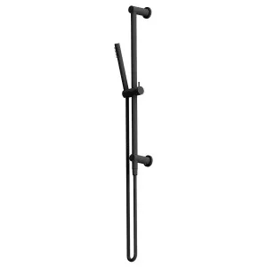 Rogerseller Tonic Baton Shower on Integrated Rail - Matte Black 3506004011 by Rogerseller, a Showers for sale on Style Sourcebook