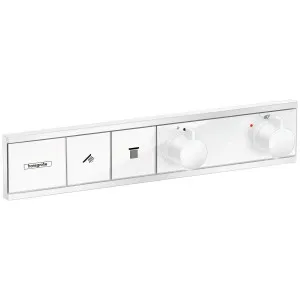 Hansgrohe RainSelect Thermostat for 2 Functions - Matte White 15380700 by Hansgrohe, a Showers for sale on Style Sourcebook