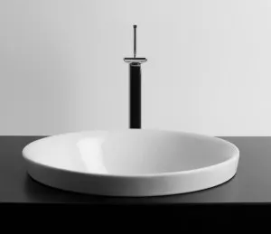 Studio Bagno Soul 1 Inset Basin with No Tap Hole - Gloss White SOL03 by Studio Bagno, a Basins for sale on Style Sourcebook