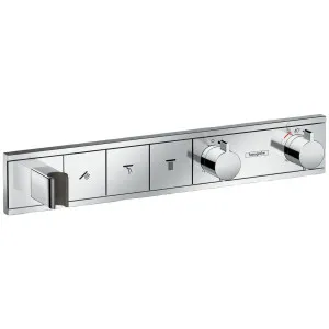 Hansgrohe RainSelect Thermostat for 3 Functions with Integrated Shower Holder - Chrome 15356000 by Hansgrohe, a Showers for sale on Style Sourcebook