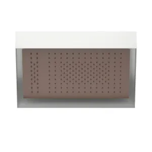 Fantini Acquafit Multi-Function Ceiling Shower with Frame - Matte Copper PVD 79P9K022 by Fantini, a Showers for sale on Style Sourcebook