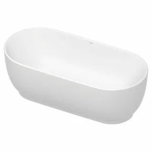 Duravit Luv 1800 Freestanding Bath - Matte White 700434000-P by Duravit, a Bathtubs for sale on Style Sourcebook