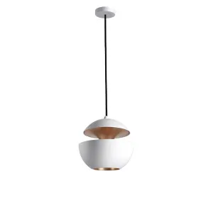 DCW Editions Here Comes The Sun 10 Mini Pendant Light - White and Copper HCS10WHCOP by DCW Editions, a Lighting for sale on Style Sourcebook
