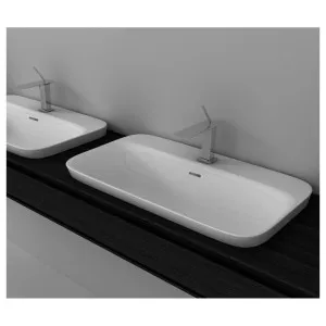 Studio Bagno Soul 5 Inset Basin with No Tap Hole - Gloss White SOL18-0 SOL180 by Studio Bagno, a Basins for sale on Style Sourcebook