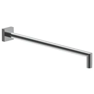 Fantini Soho 495 Wall Shower Arm with Square Backplate - Chrome 86028039F by Fantini, a Showers for sale on Style Sourcebook