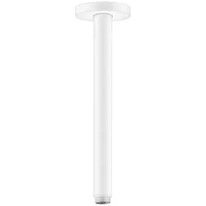 Hansgrohe 30cm Ceiling Connector S - Matte White 27389700 by Hansgrohe, a Showers for sale on Style Sourcebook