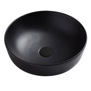 Oliveri Naples Countertop Circular Basin - Black NA3771B by Oliveri, a Basins for sale on Style Sourcebook