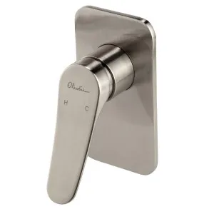Oliveri Verona Wall Mixer - Brushed Nickel VA303502BN by Oliveri, a Showers for sale on Style Sourcebook